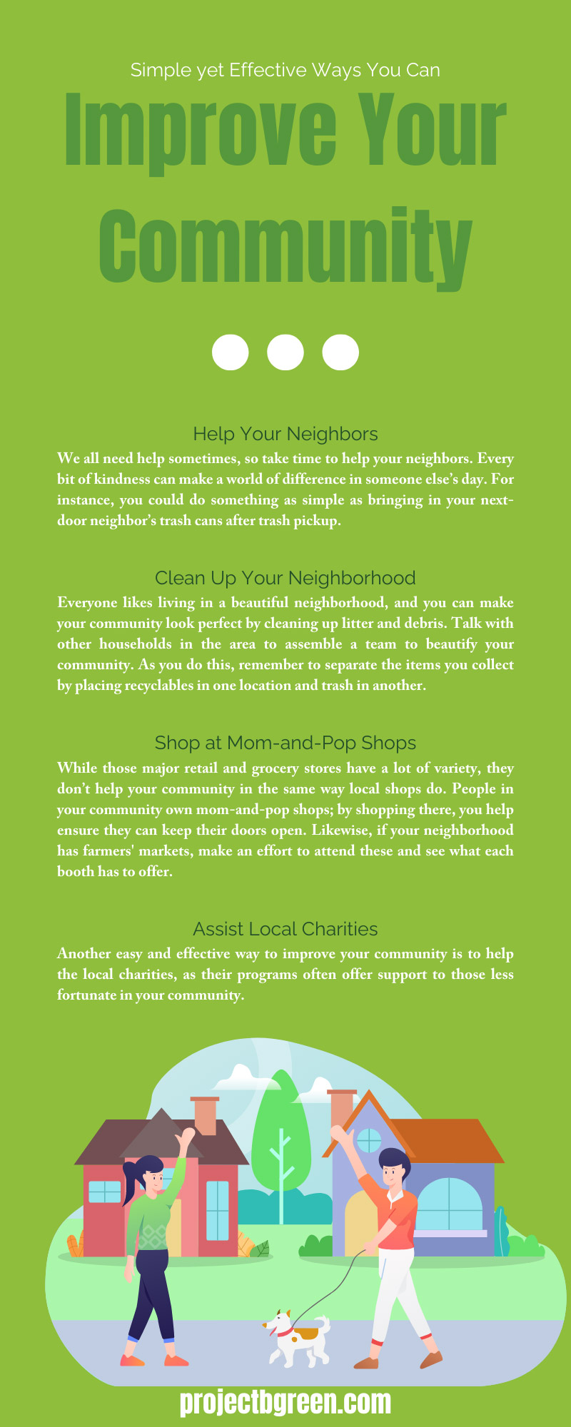 Simple yet Effective Ways You Can Improve Your Community
